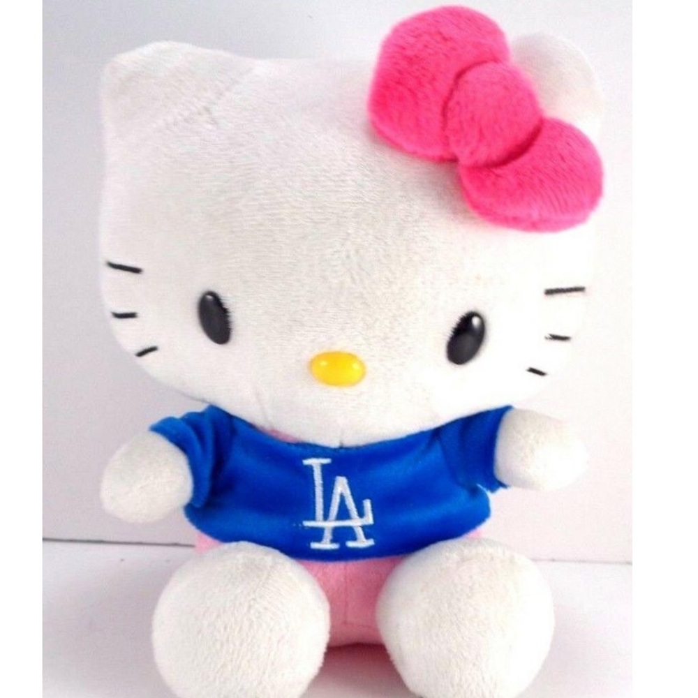Hello Kitty Plush with Pink Bow and Blue Shirt
LA Dodgers